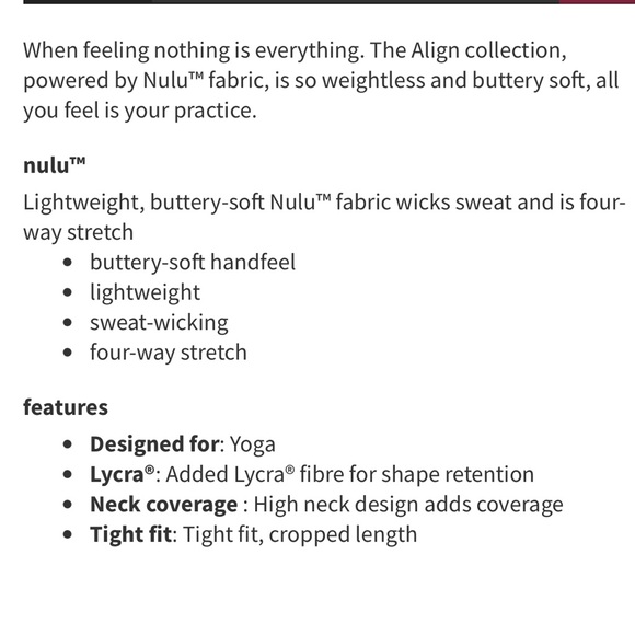 Lululemon Align High-Neck Tank Top - Picture 6 of 9